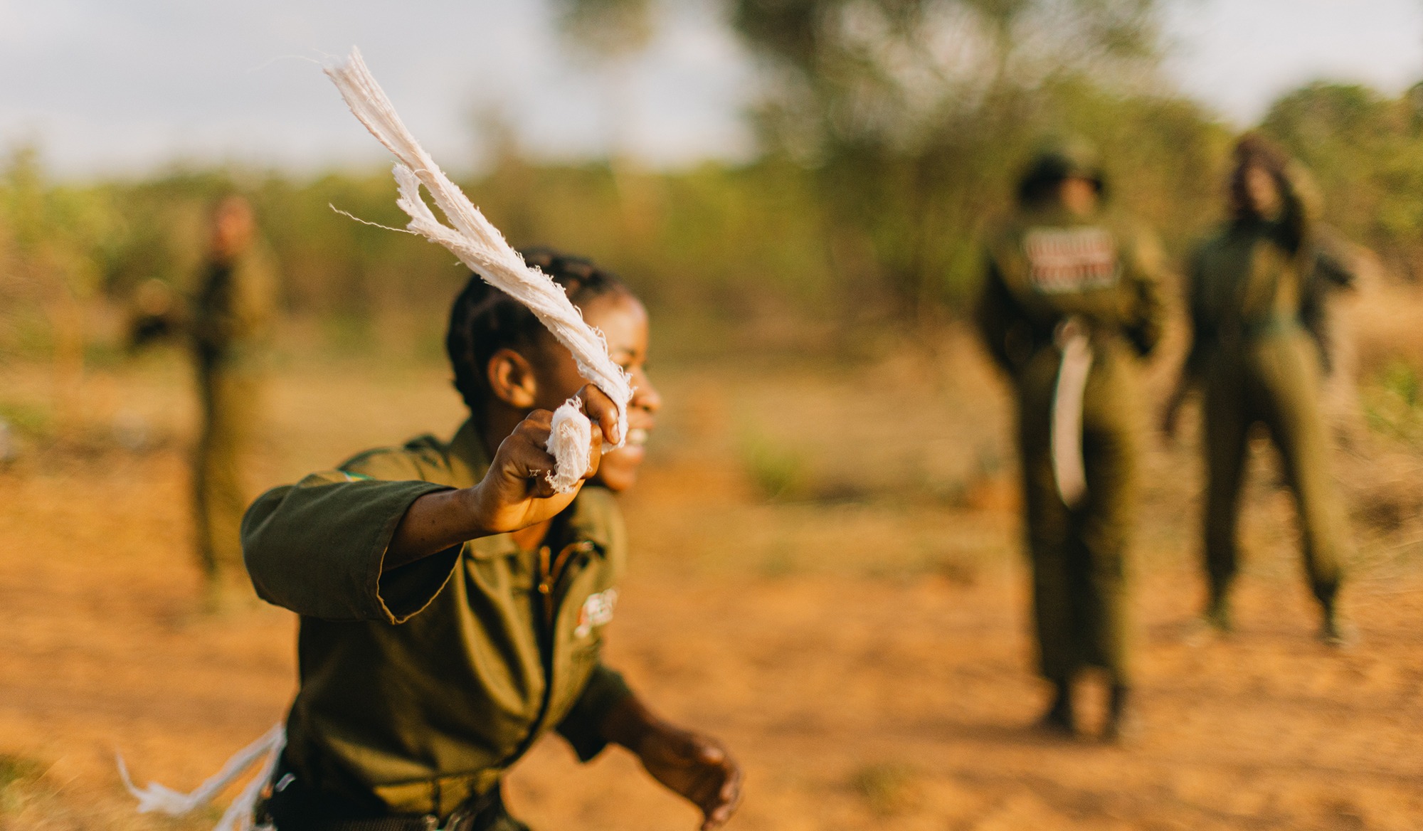 Pelatihan ranger pada saat golden hour